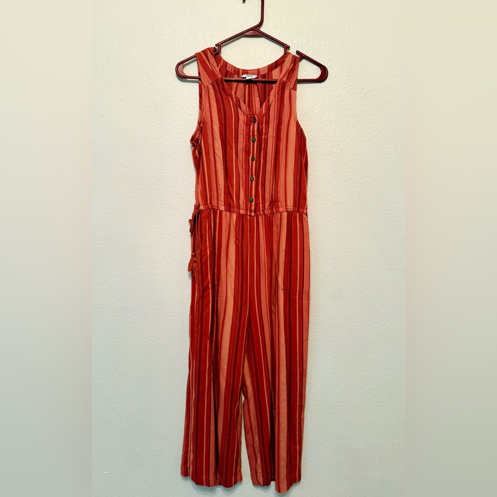 Sonoma Coral Striped Top